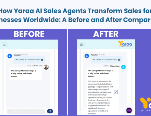 How Yaraa AI Sales Agents Transform Sales for Businesses Worldwide: A Before and After Comparison